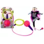 LEAN TOYS Skipper Hula Hop Jump Rope, Pink, LED