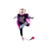 LEAN TOYS Skipper Hula Hop Jump Rope, Pink, LED