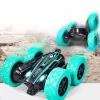 LEAN TOYS Twister Stunt Car Hand Gesture Control Remote Control Blue