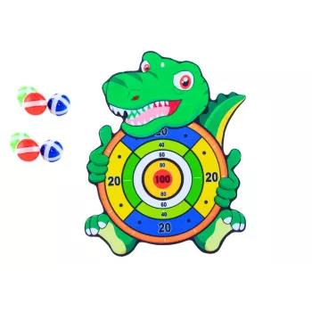 LEAN TOYS Velcro Balls Target Dragon Bow Gun