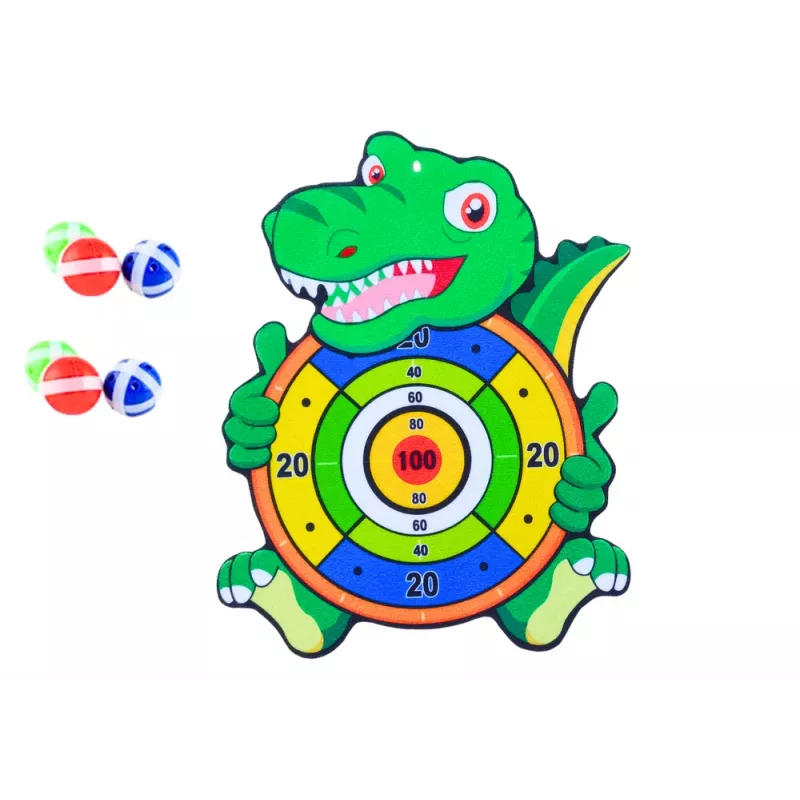 LEAN TOYS Velcro Balls Target Dragon Bow Gun