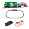 LEAN TOYS Construction Blocks Remote Controlled Tank Train RC 1090 pcs.