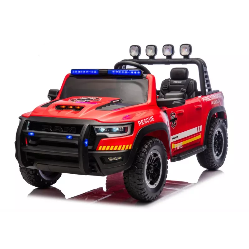 LEAN CARS RAM ZB629-F Battery-Powered Fire Department Vehicle