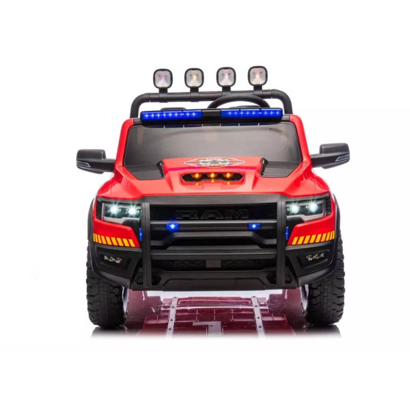 LEAN CARS RAM ZB629-F Battery-Powered Fire Department Vehicle