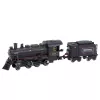 LEAN TOYS Classic Electric Train Remote Controlled Lights Sounds Smoke