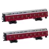 LEAN TOYS Classic Electric Train Remote Controlled Lights Sounds Smoke