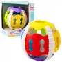 LEAN TOYS Sensory Ball For Babies Rubber Lights Sounds Colorful