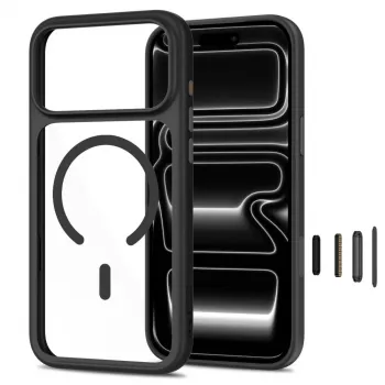 TECH-PROTECT MAGONE MAGSAFE CC + GLASS 2-PACK IPHONE 17 PRO / 18 PRO BLACK/CLEAR