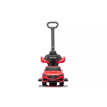 LEAN TOYS Ride-on with pusher Mercedes 3in1 Red