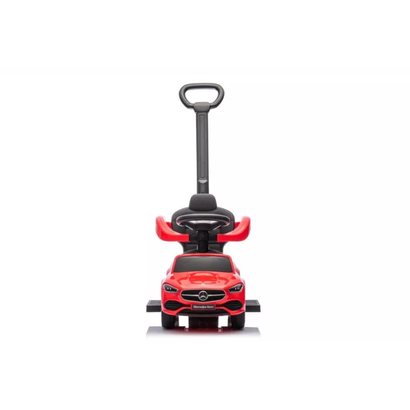 LEAN TOYS Ride-on with pusher Mercedes 3in1 Red
