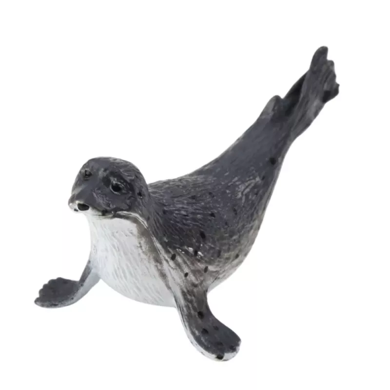 LEAN TOYS Mini Figurine Set Marine Animals Mammals Killer Whale Photo Dolphin 6-8cm 6pcs