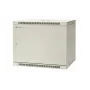 EMITER EM/AP6409-B 19-Inch 9U Wall-Mount Network Cabinet, 600x450x500 mm, Lockable Steel Door, Black