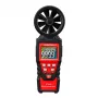 HABOTEST HT625B Digital Anemometer with USB, Wind Speed/Temperature/Air Volume Meter, Backlit LCD, External Vane Sensor