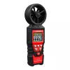 HABOTEST HT625B Digital Anemometer with USB, Wind Speed/Temperature/Air Volume Meter, Backlit LCD, External Vane Sensor