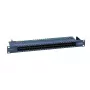 EMITERNET 19 telephone panel/ISDN 50XRJ45 (1U) blue FN/TEL/FA850KT5084BK