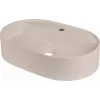 DEANTE Granite countertop washbasin with space for a tap - oval