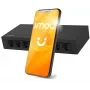 IMOU SF108 8-Port Fast Ethernet Unmanaged Desktop Switch, Metal Housing, 10/100 Mbps, Plug and Play