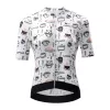 Women's cycling jersey Rockbros 15110005004 short sleeve M - white