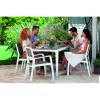 KETER Harmony Armchair white/beige