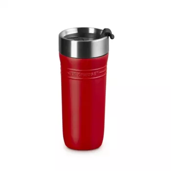 LE CREUSET Thermo mug ON THE GO 350ml red