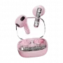 DELTACO Streetz T150-PNK True Wireless In-Ear Headphones, Bluetooth 5.3, Transparent Pink