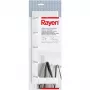 RAYEN Door hook for hanging / 5 hooks / white