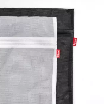 RAYEN Clothes Wash Bag Set 2pcs 50x40cm black/white
