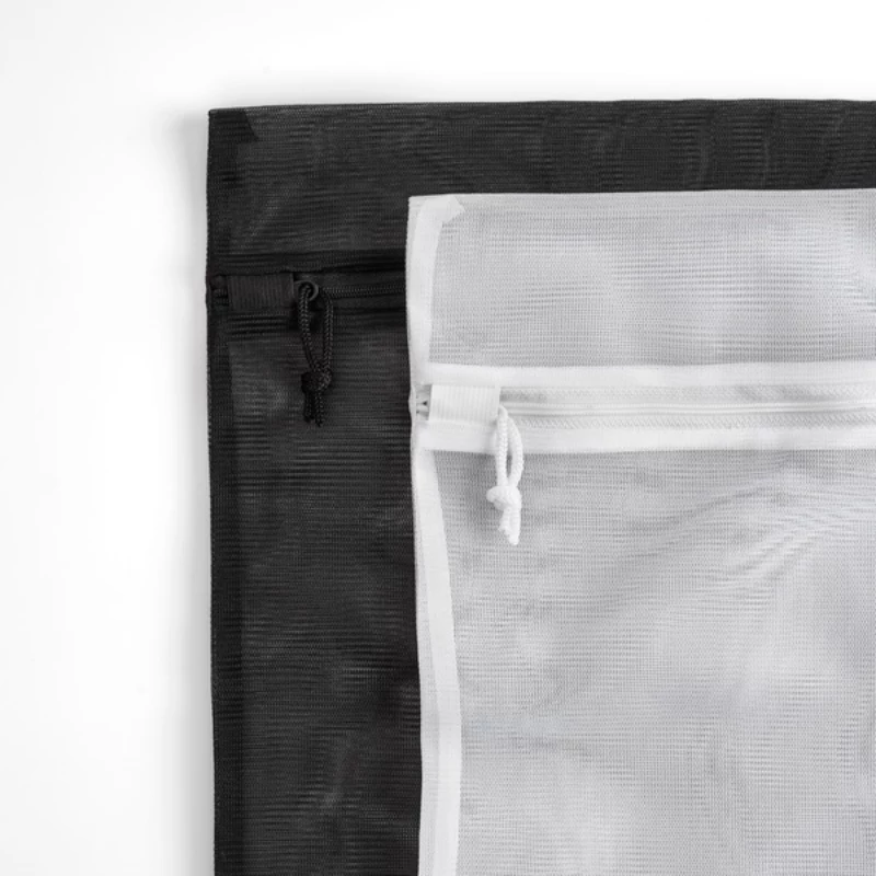 RAYEN Clothes Wash Bag Set 2pcs 50x40cm black/white