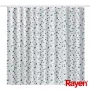 RAYEN Shower curtain 180x200cm white/blue, polyester