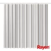 RAYEN Shower curtain 180x200cm white/beige, PEVA