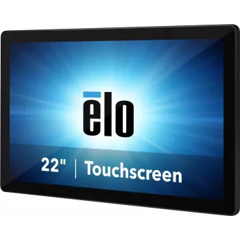 Elo Touch Solutions Elo I-Series 2.0 ESY22i3 - All-in-One (Komplettlösung) - Core i3 8100T / 3.1 GHz - RAM 8 GB - SSD 128 GB - UHD Graphics 630 - GigE - WLAN: 802.11a/b/g/n/ac, Bluetooth 5.0 - Win 10 IoT Enterprise LTSC 64-bit - Monitor: LED 54.6 cm (21.5