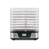 ETA Secca Premium ETA930190000 Food Dehydrator, 8 Rectangular Trays, 380 W, Silver