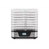 ETA Secca Premium ETA930190000 Food Dehydrator, 8 Rectangular Trays, 380 W, Silver