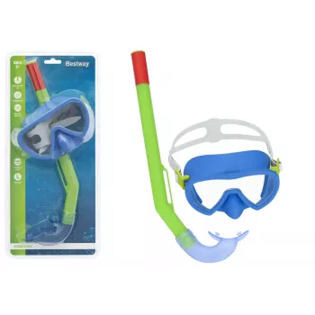 Green and Blue Diving Mask with Snorkel Bestway 24036