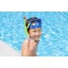 Green and Blue Diving Mask with Snorkel Bestway 24036