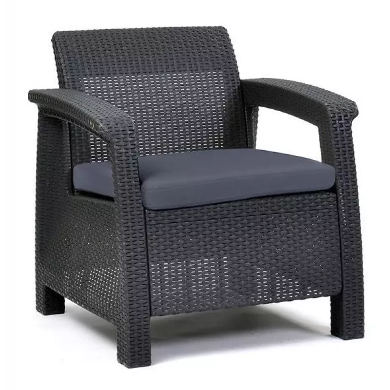 KETER Garden chairs Corfu Duo Set grey