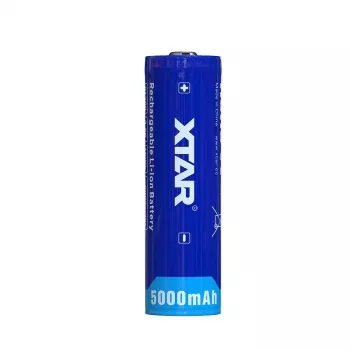 XTAR 21700 5000mAh 3.6V Li-ion Battery (Unprotected Flat Top)