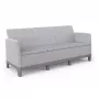 KETER Garden sofa two-seater Scandi Form 3 Seater Sofa light gray/dark steel gray