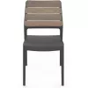 KETER Garden chair Deco Porto walnut/gray