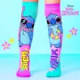 MADMIA Skarpetki Dziecięce Kolanówki Skarpety Lilo I Stitch Aloha Kwiaty Disney / Md036p