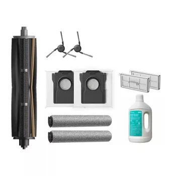 MOVA Auxiliary C Kit S70 3-in-1 Universal Electronics Cleaning Kit - Alcohol-Free Spray, Microfiber Cloth & Retractable Brush for Screens and Keyboards