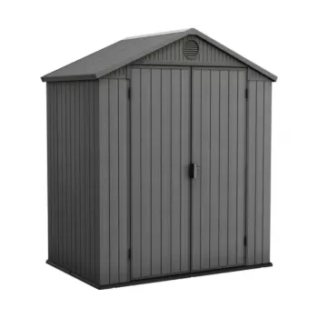 KETER TOOL/GARDEN HOUSE DARWIN 6x4 GREY 190 x 121 x 221cm