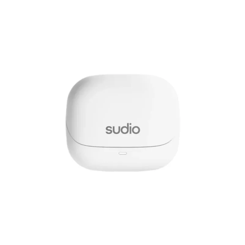 Sudio C8 True Wireless Earbuds, ANC, Bluetooth 5.4, White