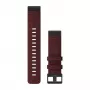 GARMIN Acc,fenix 6 22mm QuickFit Heathered Red Nylon Band