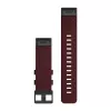 GARMIN Acc,fenix 6 22mm QuickFit Heathered Red Nylon Band