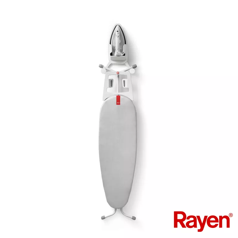 RAYEN Ironing board and iron holder with silicone