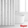 RAYEN Shower curtain 180x200cm white, polyester