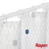 RAYEN Shower curtain 180x200cm white, polyester