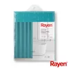 RAYEN Shower curtain 180x200cm light blue, polyester