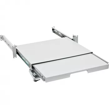 TRITON RAC-UP-X29-A1 19 inch Lockable Keyboard and Mouse Tray, 1U, Grey